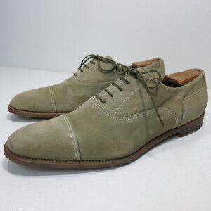 Paul Smith Suede Leather Cap Toe Dress Oxfords Footwear Men's Shoes Italy 11